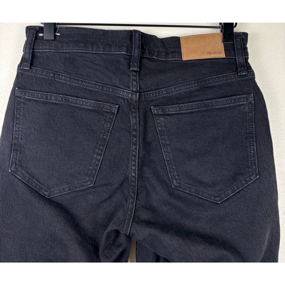 Madewell Mid-Rise Perfect Vintage Jeans Size 25 in Clean Black Wash - Picture 13 of 16